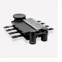 H.Koenig RP360 parrilla de interior 8 personas(s) 1200 W Negro
