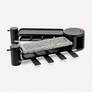 H.Koenig RP360 parrilla de interior 8 personas(s) 1200 W Negro