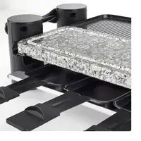 H.Koenig RP360 parrilla de interior 8 personas(s) 1200 W Negro