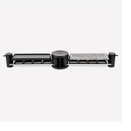 H.Koenig RP360 parrilla de interior 8 personas(s) 1200 W Negro