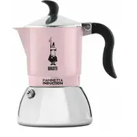 Bialetti 6585 Cafetera italiana 0,09 L Negro, Rosa, Plata