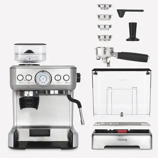 H.Koenig EXPRO980 cafetera eléctrica Máquina espresso 2,7 L