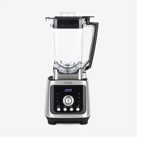 H.Koenig MXH880 licuadora 2 L Batidora de vaso 2000 W Negro, Acero inoxidable