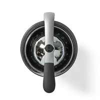 Nedis KAJC200SR exprimidor Exprimidor eléctrico con brazo 100 W Aluminio, Negro
