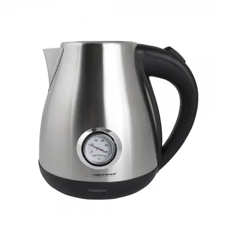 Esperanza EKK029 tetera eléctrica 1,7 L 2200 W Negro, Acero
