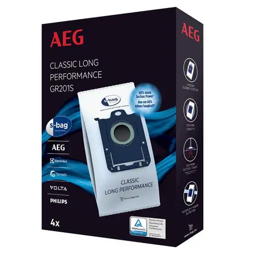 AEG GR201S Bolsa para el polvo Aspiradora cilíndrica