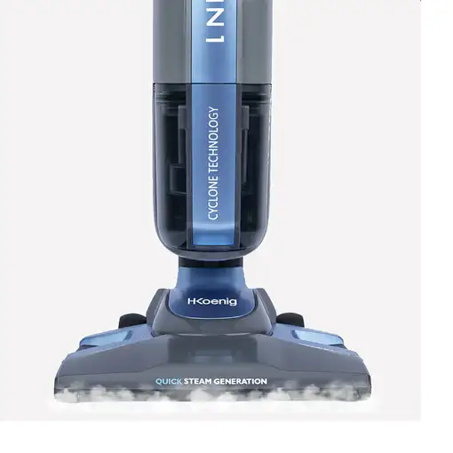 H.Koenig ARYA600 limpiador a vapor Fregona a vapor 1 L 1800 W Negro, Azul