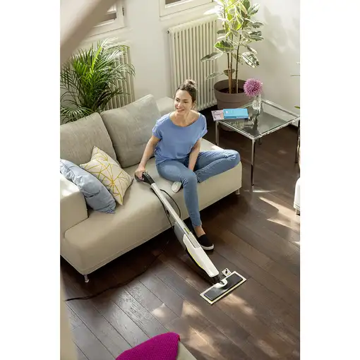 Kärcher SC 2 UPRIGHT Fregona a vapor 0,4 L 1600 W Negro, Blanco