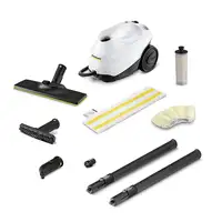 Kärcher SC 3 EasyFix Limpiador a vapor de cilindro 1 L 1900 W Negro, Blanco