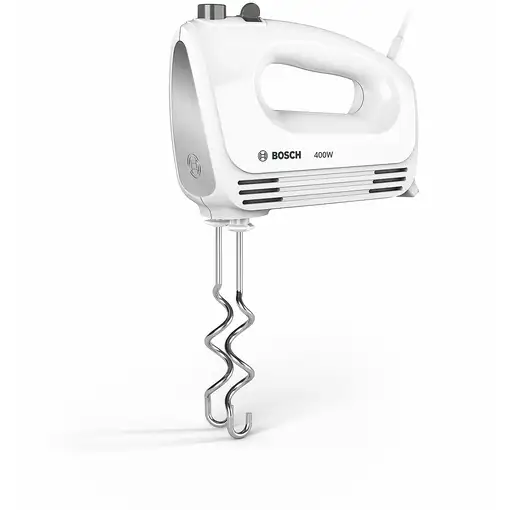 Bosch MFQ24200 batidora Batidora de mano 400 W Acero pulido, Blanco