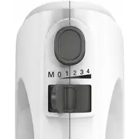 Bosch MFQ24200 batidora Batidora de mano 400 W Acero pulido, Blanco