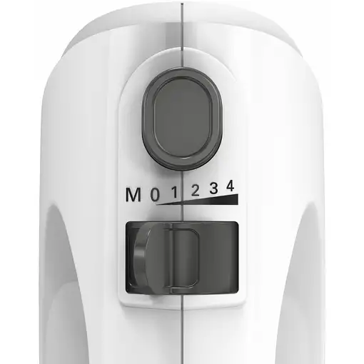 Bosch MFQ24200 batidora Batidora de mano 400 W Acero pulido, Blanco