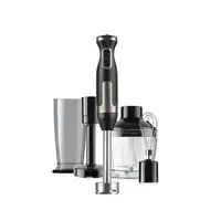 Black & Decker BXHBA1500E licuadora Batidora de inmersión 1500 W Negro, Acero inox