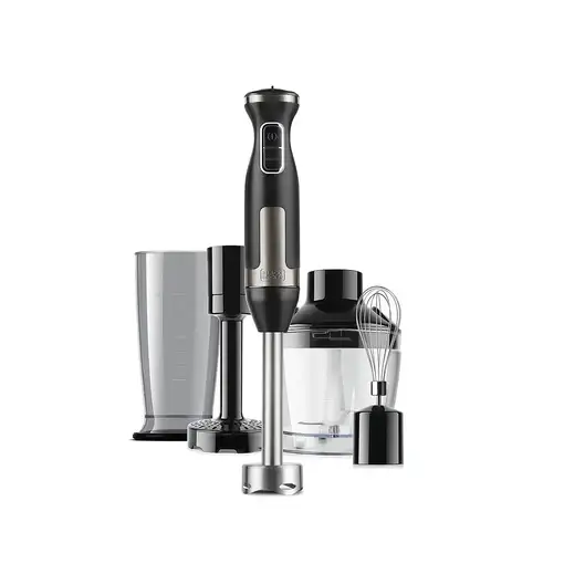 Black & Decker BXHBA1500E licuadora Batidora de inmersión 1500 W Negro, Acero inox