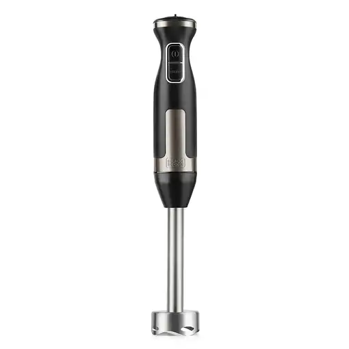 Black & Decker BXHBA1500E licuadora Batidora de inmersión 1500 W Negro, Acero inox