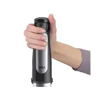 Braun MQ 7025X 0,6 L Batidora de inmersión 1000 W Negro, Acero inoxidable