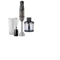 Black & Decker BXHBA1200E Batidora de inmersión 1200 W Negro, Transparente