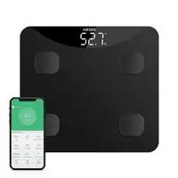 Haeger InteliScale Plaza Negro Báscula personal electrónica
