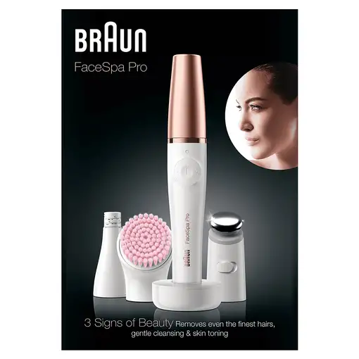 Braun 81636295 depiladora 10 pinzas Blanco, Bronce