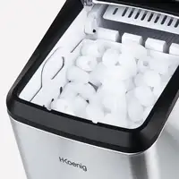 H.Koenig KBP40 máquina de cubo de hielo Máquina para hacer cubitos de hielo portát