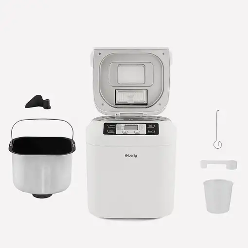 H.Koenig BAKE340 panificadora 550 W Blanco