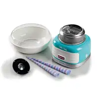 Ariete 2973/01 algodonera de azúcar Azul, Plata, Blanco 450 W