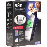 Braun ThermoScan 7 Teledetección Blanco Oído