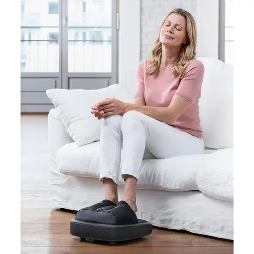 Medisana FM 900 masajeador Pie Negro, Gris