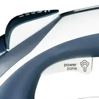 Haeger Ultra Steam 2800 Plancha vapor-seco Suela de cerámica 2800 W Azul, Blanco
