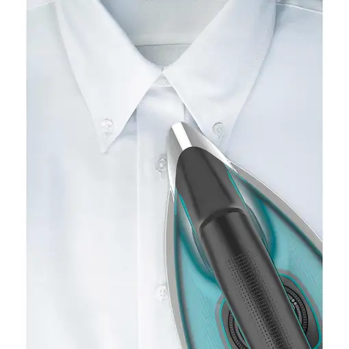 Rowenta DG7623 2200 W 1,1 L Suela Microsteam 400 HD Láser Negro, Azul