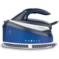 H.Koenig V7 estación plancha al vapor 2600 W 1,5 L Suela de cerámica Azul, Blanco