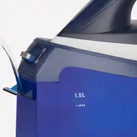 H.Koenig V7 estación plancha al vapor 2600 W 1,5 L Suela de cerámica Azul, Blanco