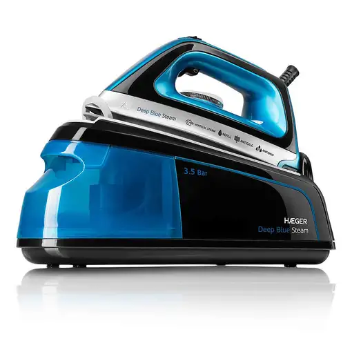Haeger SG-22B.001A estación plancha al vapor 2250 W 1,2 L Suela de cerámica Negro,