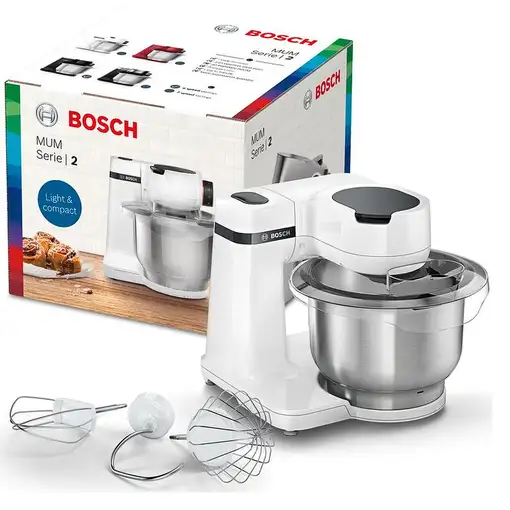 Bosch Serie 2 MUMS2EW00 robot de cocina 700 W 3,8 L Blanco