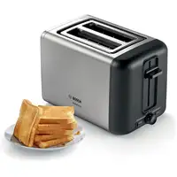 Bosch TAT3P420 tostadora 2 rebanada(s) 970 W Acero inoxidable