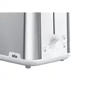 Braun HT 1510 8 2 rebanada(s) 900 W Acero inoxidable, Blanco