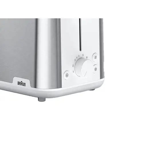 Braun HT 1510 8 2 rebanada(s) 900 W Acero inoxidable, Blanco