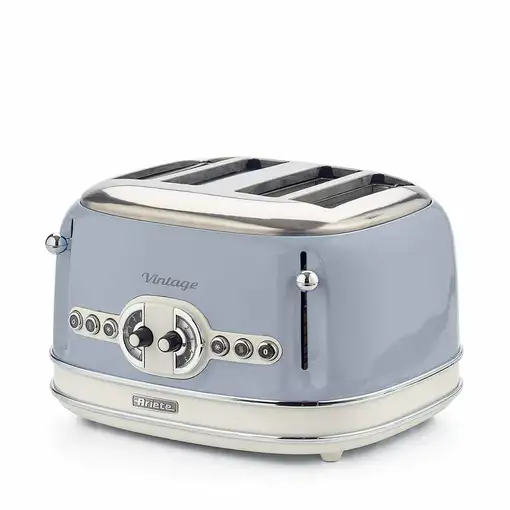 Ariete 0156/05 6 4 rebanada(s) 1600 W Azul, Cromo, Blanco
