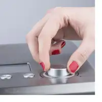 H.Koenig HF320 máquina para helados Heladera tradicional 2 L 180 W Acero satinado