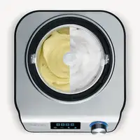 Severin EZ 7407 máquina para helados Compresor de helados 1,2 L 135 W Negro, Acero