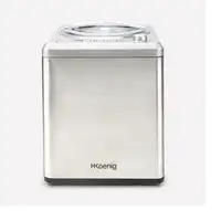 H.Koenig HF340 máquina para helados Compresor de helados 2 L 180 W Acero inoxidabl