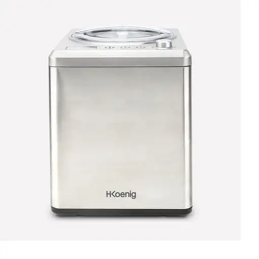H.Koenig HF340 máquina para helados Compresor de helados 2 L 180 W Acero inoxidabl