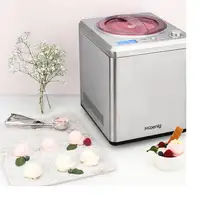 H.Koenig HF340 máquina para helados Compresor de helados 2 L 180 W Acero inoxidabl