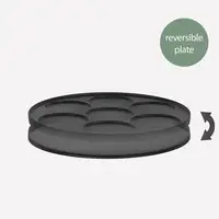 H.Koenig KREP56 crepera 1500 W Negro, Acero inoxidable