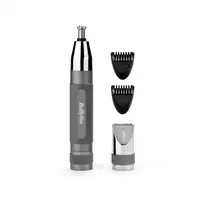 BaByliss E116E depiladora de precisión Gris, Plata
