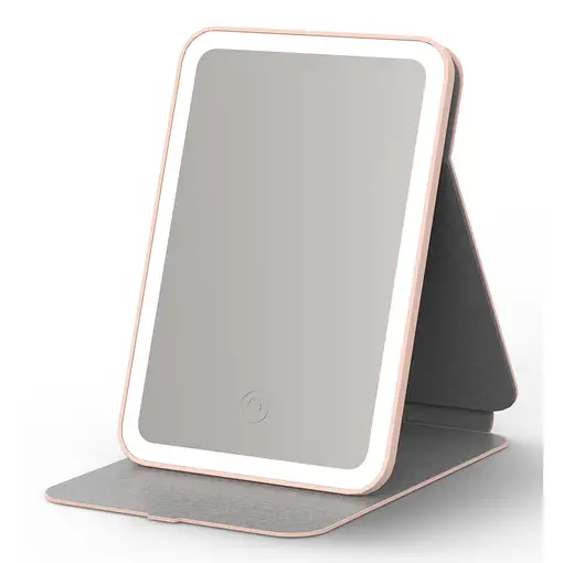 Espejo cosmético tipo tablet con LED MEDISANA