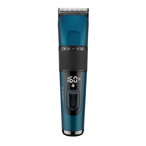 BaByliss Japanese Steel Digital Hair Clipper Negro, Verde azulado 45 Ión de litio