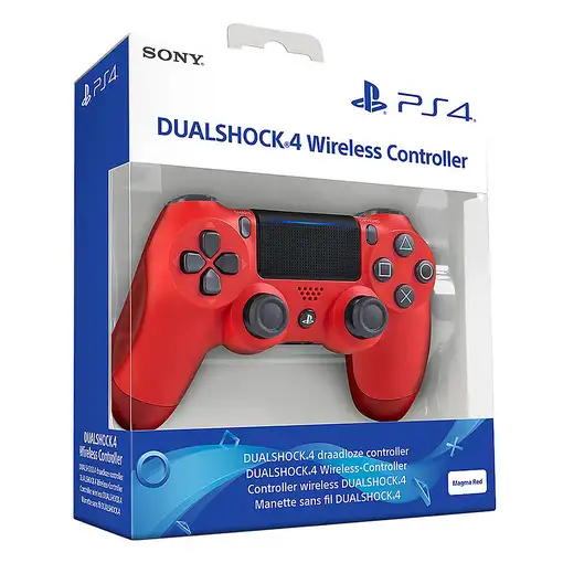 Sony DualShock 4 V2 Rojo Bluetooth/USB Gamepad Analógico/Digital PlayStation 4