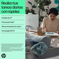 HP 27 inch All-in-One 27-cr0087ns PC Intel® Core™ i5 i5-1335U 16 GB DDR4-SDRAM 1 T