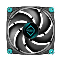Iceberg Thermal IceGALE Silent Carcasa del ordenador Ventilador 12 cm Negro 3 piez